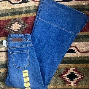 Rock and Roll Denim Split leg bells